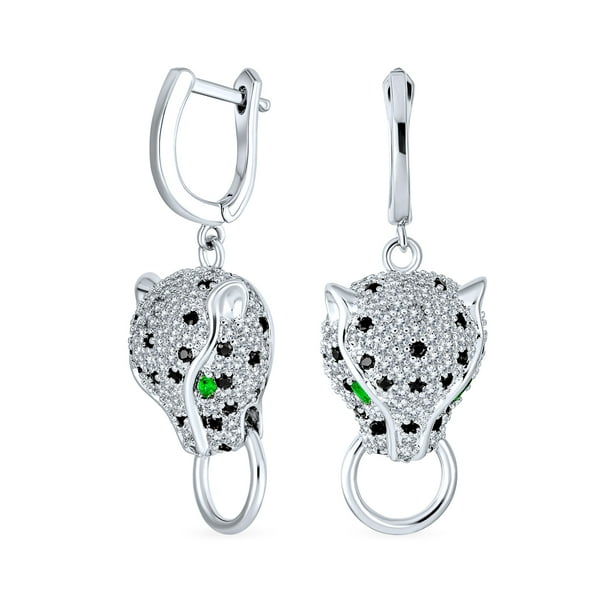 Be You Striking Green & White Color Cubic Zirconia Real Look Gold Plated Earring & Pendant Set for Women Be You Striking Green & White Color Cubic Zirconia Real Look Gold Plated Earring & Pendant Set for Women